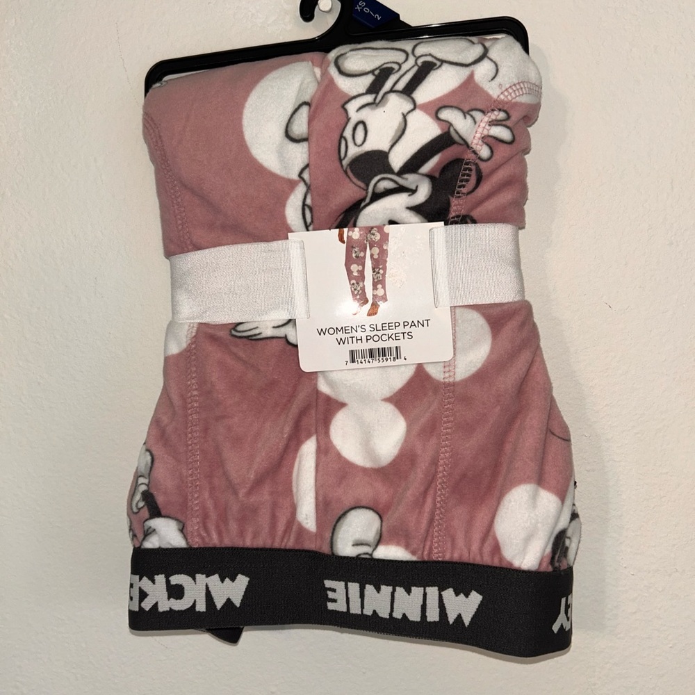 Disney Minnie Mouse Women's Sleep Pants - Pink